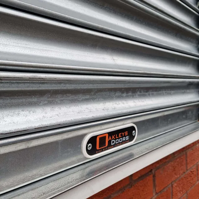 galvanised window shutter