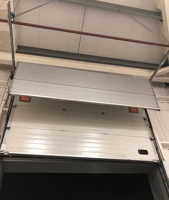 Repair sectional door