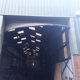 Repair - haulage company door hit
