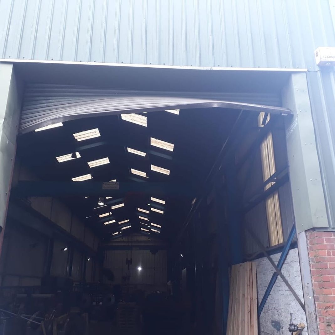Repair - haulage company door hit