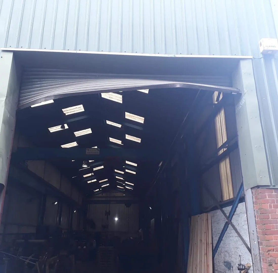 Repair - haulage company door hit