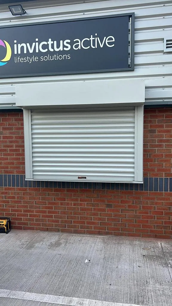 Powder coated doors for added security at a site in Willenhall