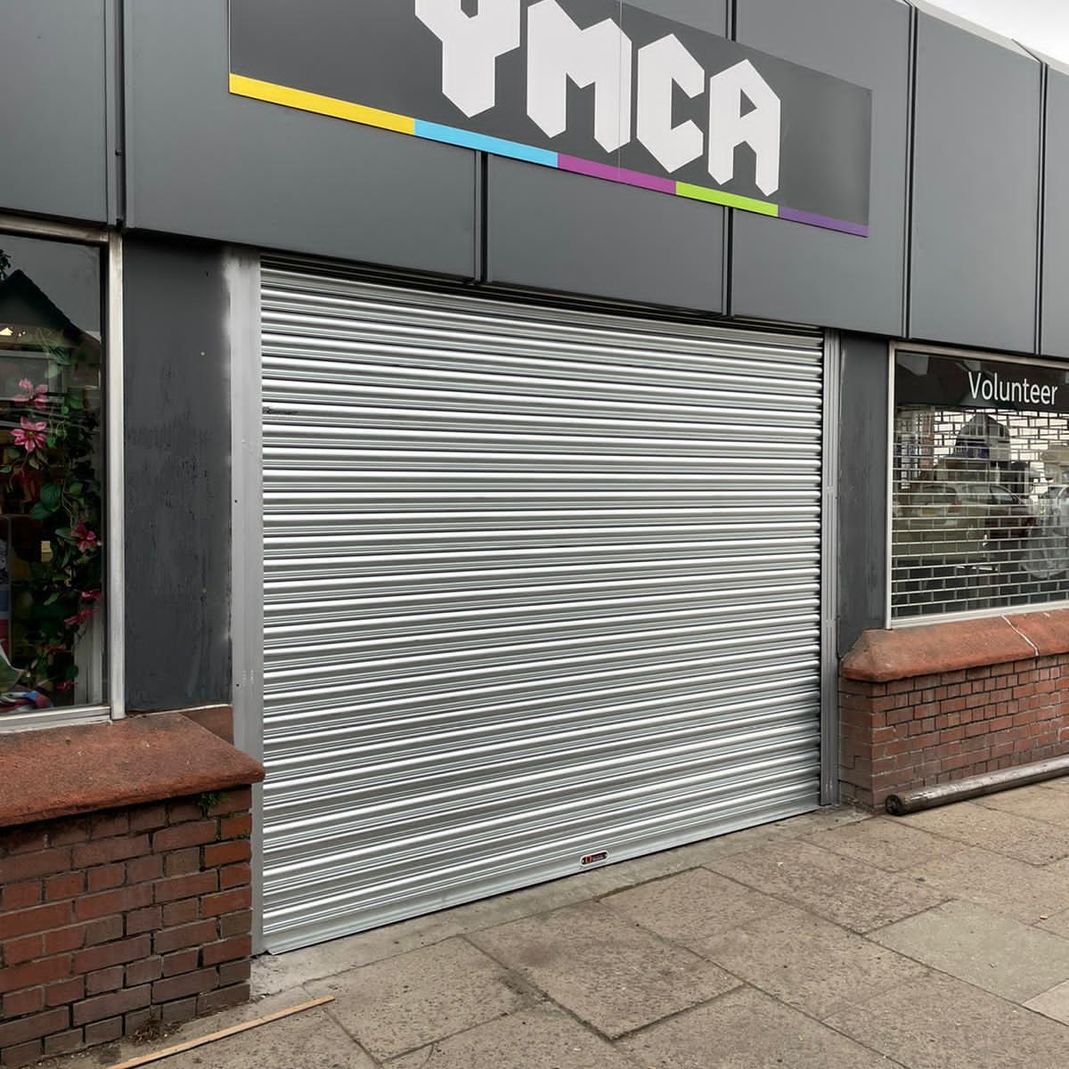 roller shutter door at YMCA
