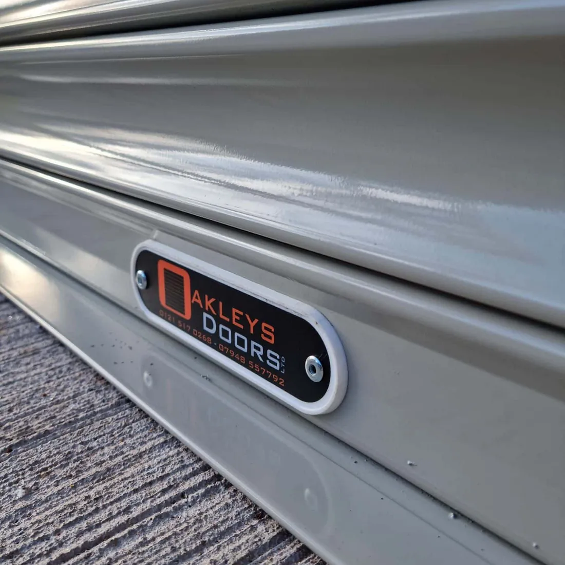 roller shutter door