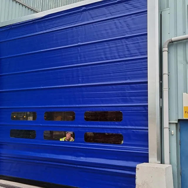 speed door install