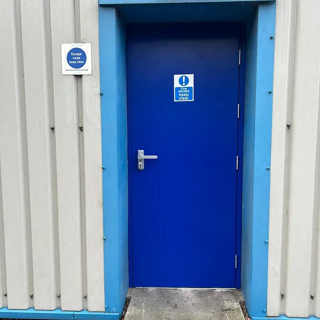 steel fire door