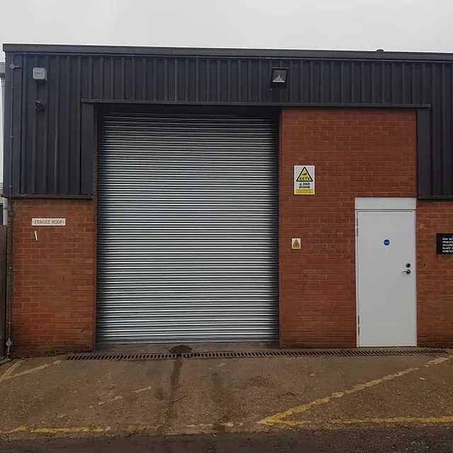 Warehouse roller shutter