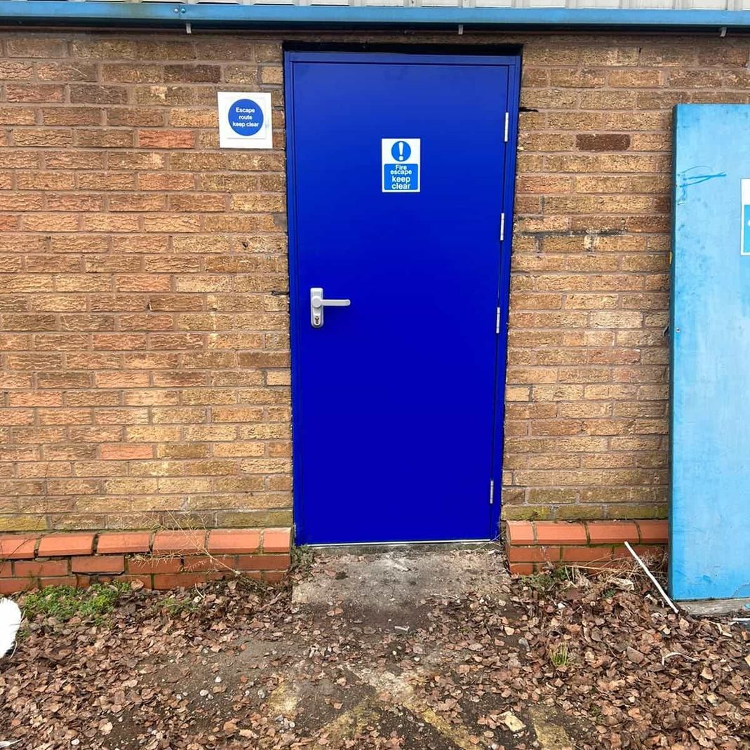 steel fire door