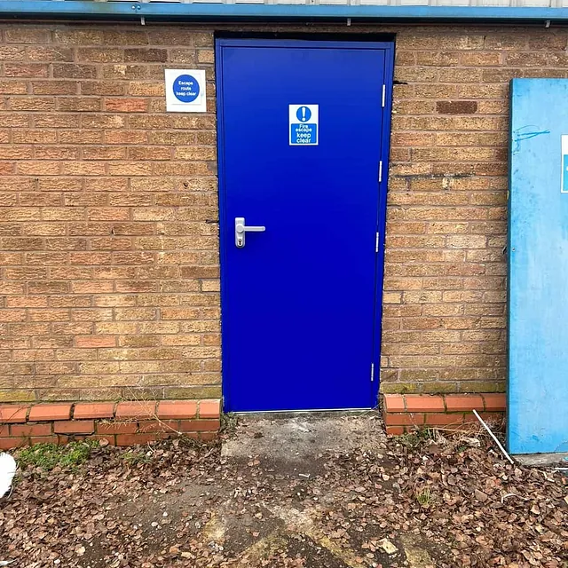steel fire door