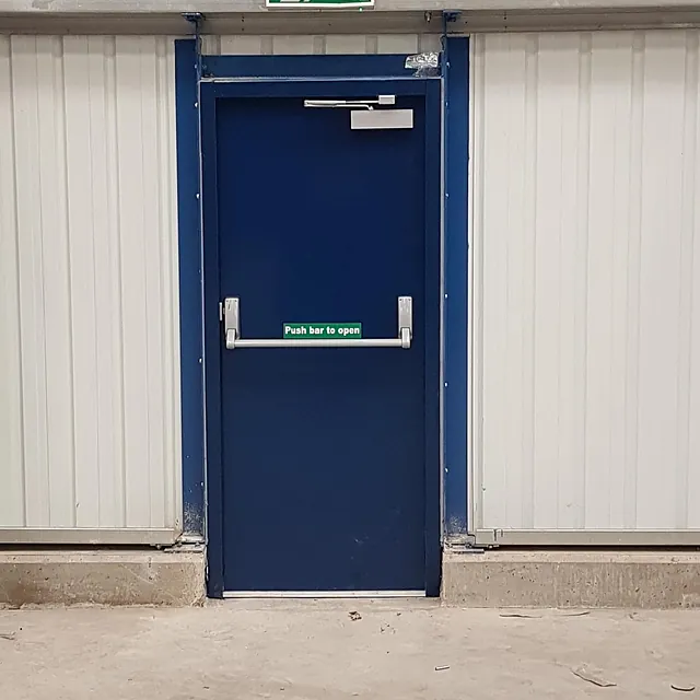 Fire exit door