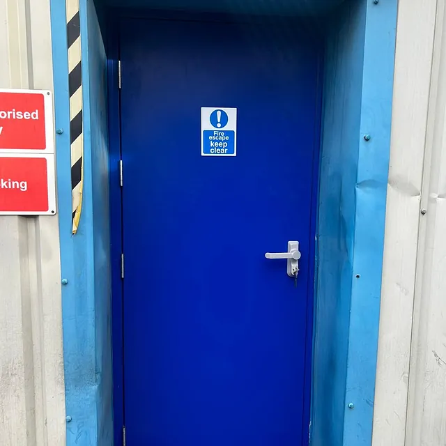 steel fire door