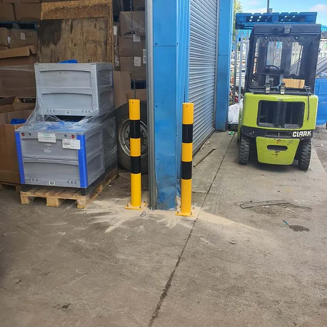 bollards fitted