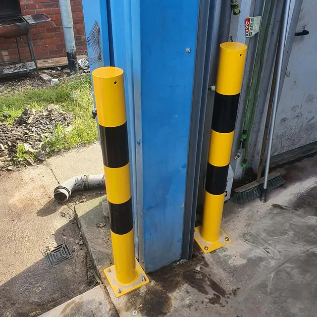 bollards fitted