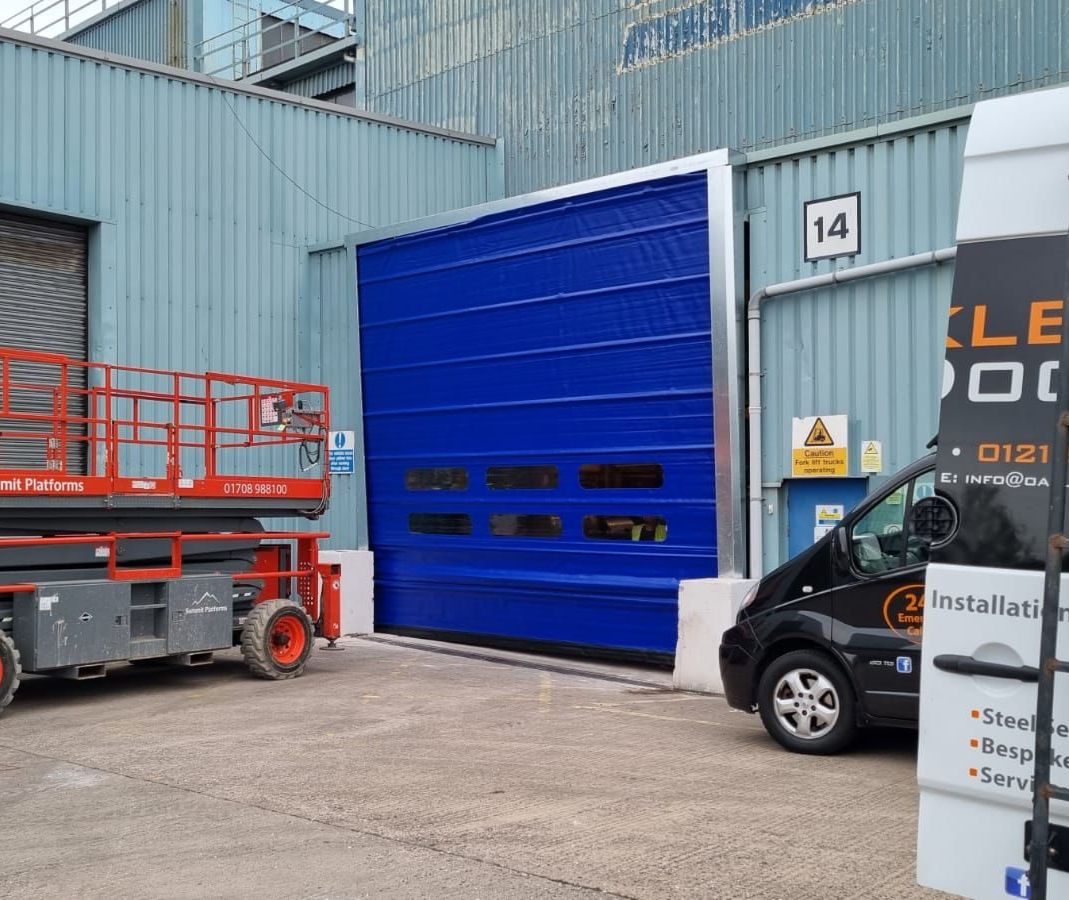 speed door install