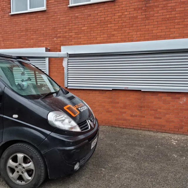 galvanised window shutters